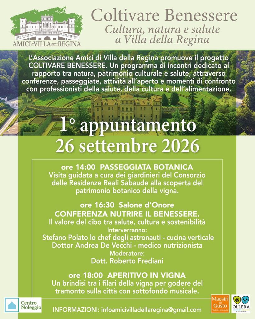 unnamed - Lo Scoprieventi Coltivare benessere Villa della Regina