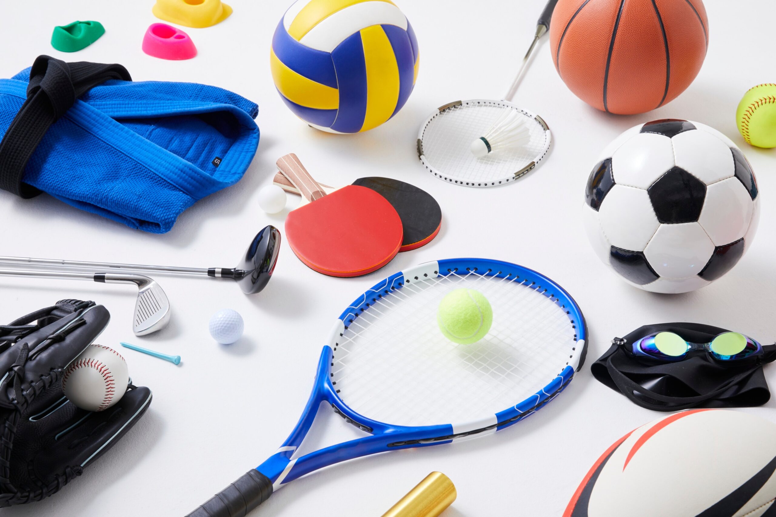 vari sport e attrezzi