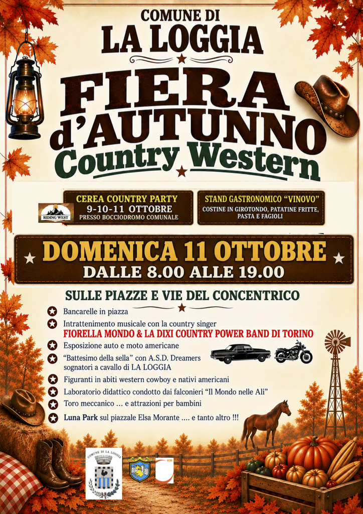 09172026103552_COMUNE_DI_LA_LOGGIA - Lo Scoprieventi Locandina Fiera d'Autunno Country Western La Loggia