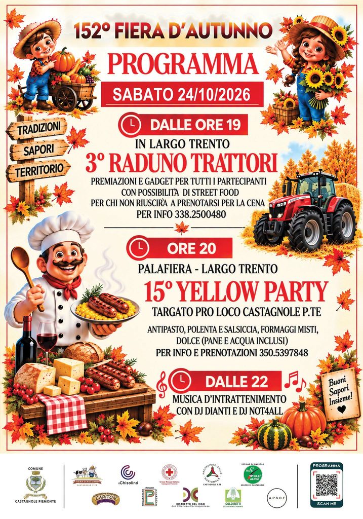fiera d'autunno castagnole piemonte