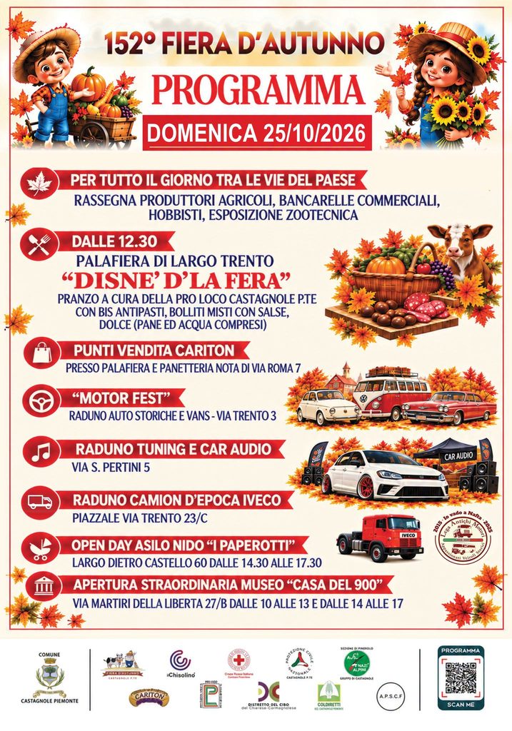 fiera d'autunno castagnole piemonte