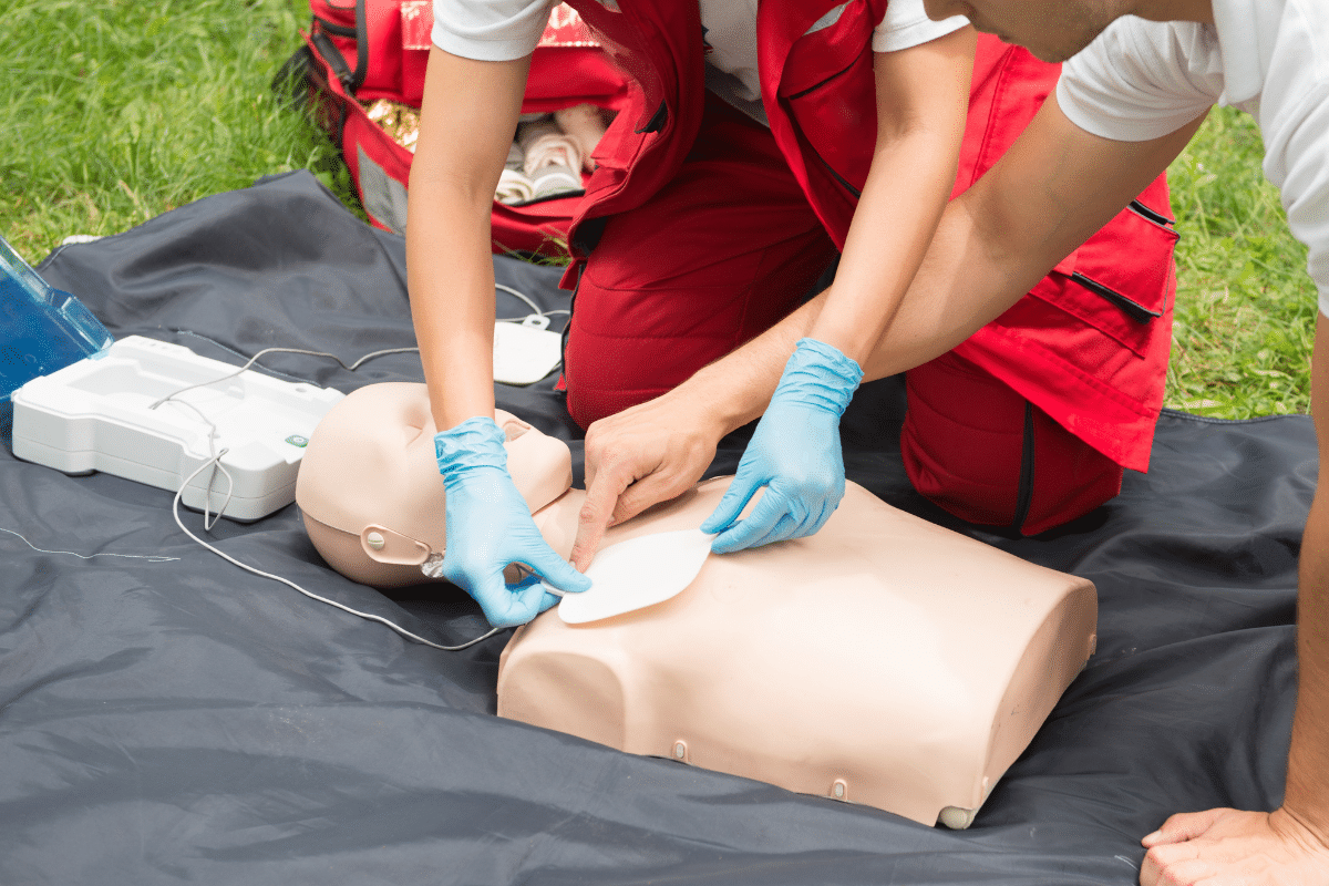 Attività primo soccorso Villaggio Protezione Civile Santena