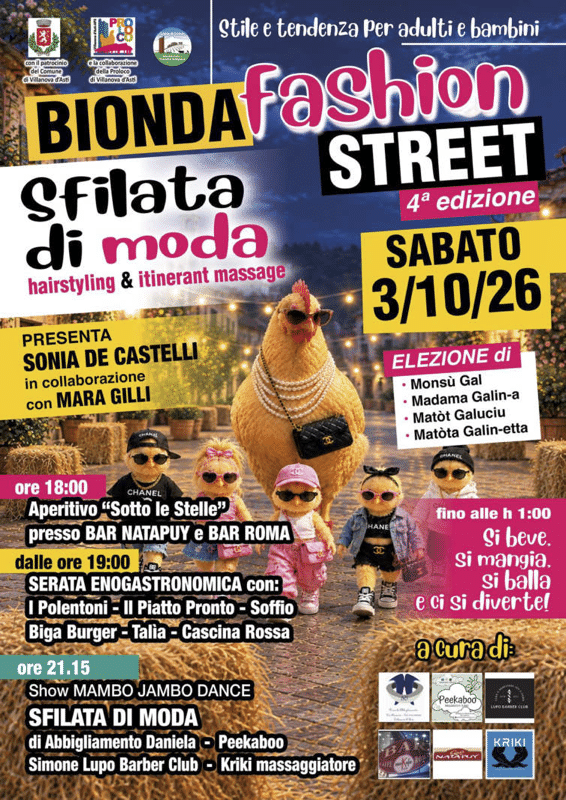 sfilata della bionda villanova d'asti - Lo Scoprieventi sfilata della bionda villanova d'asti