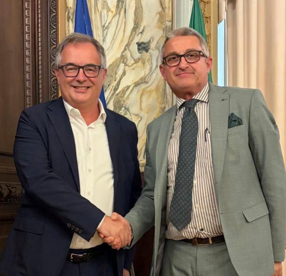 Marco Gallo e Luca Crosetto | lo Scoprinotizie assessore marco gallo e luca crosetto presidente camera commercio cuneo filiera del legno